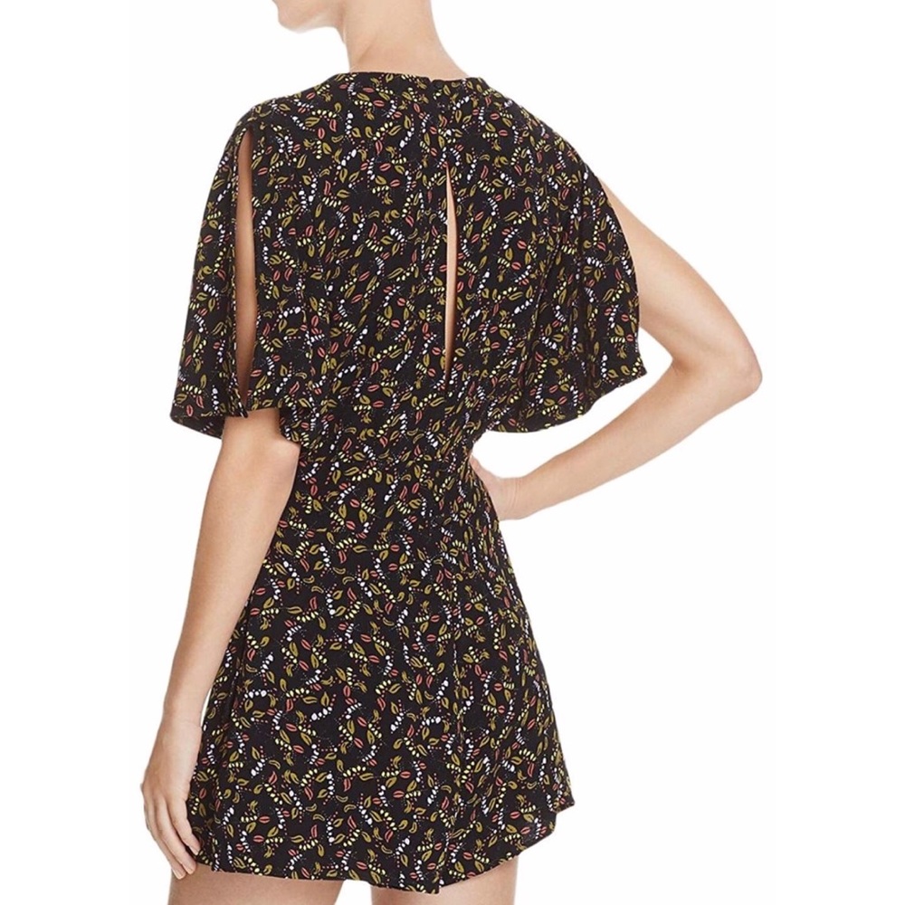 NEW Free People Romper Size 2 Women Black Comb - Picture 3 of 8